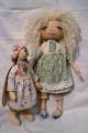 Author's textile doll handmade 
