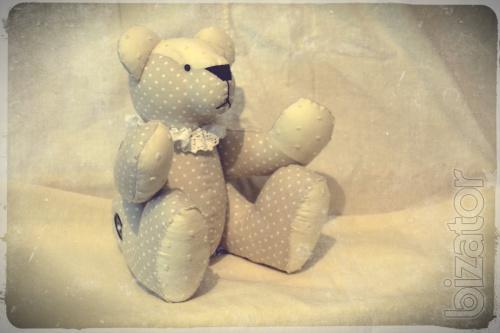 Author's textile doll handmade 