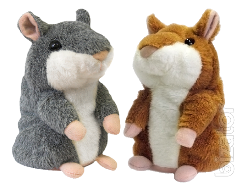 Plush talking hamster-povtorus "Talking Hamster" 