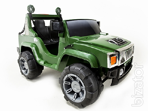 New! Children's electric Hummer A-26 Green 