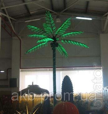 Led palm tree 3 m green 