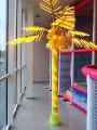 Light (lamp) Palma 260 cm, yellow