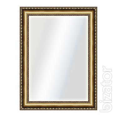 Mirrors in the baguette. Baguettes for ceiling, walls, paintings 