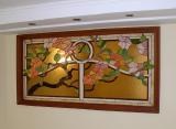 Stained glass Windows, made in the technique of "Tiffany" 