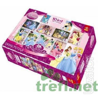 Trefl Puzzle mix sets 10in1 