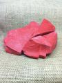 Sealing wax red lump. 