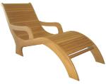 Sell beds and lounge chairs made of wood. 