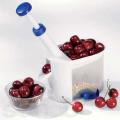 Machine for removing pits from cherries, sweet cherries, olives 
