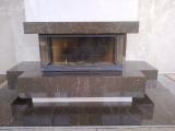 a fireplace hi-tech