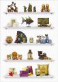 Souvenirs, gifts, decorations from natural materials 