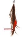 The lock on the mini-clip with feathers - Twister 
