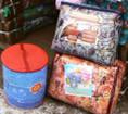 Packing for textiles PVC LDPE 