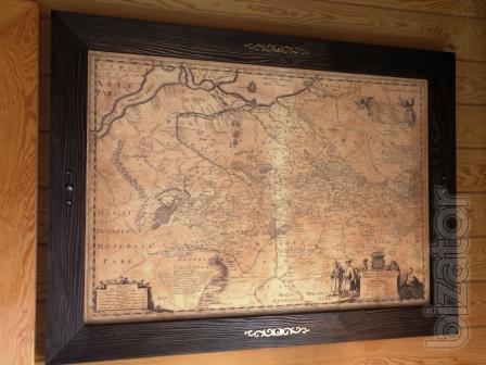 Wall map 