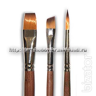 To buy a brush from synthetics for creativity in Art Hobby Boutique 