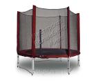 New! Trampoline children's MVM Maroon 244 cm with safety net