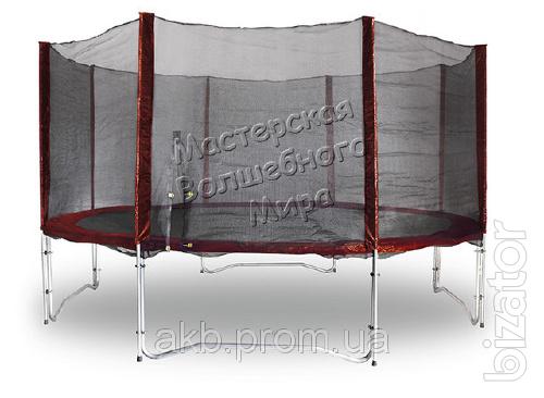 Heavy-duty Trampoline MBM Maroon 426 cm 
