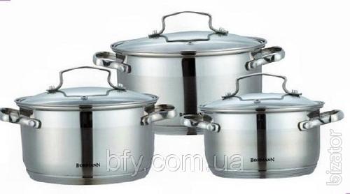 A set of pots Bohmann BH 1903 