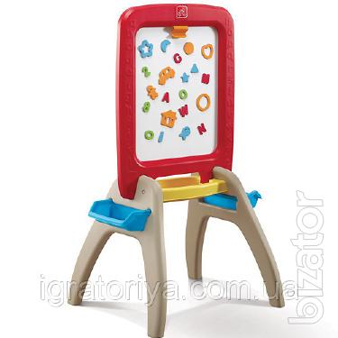 Children's two-way easel 