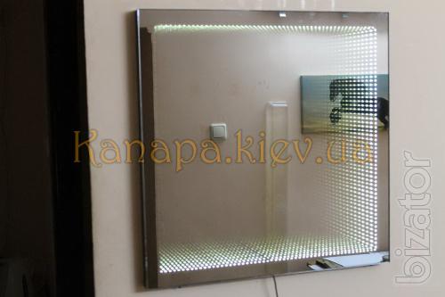 Mirror with 3D effect 50x50 