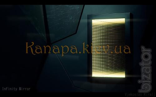 Mirror with 3D effect 50x50 