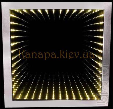 Mirror with 3D effect 50x50 