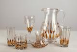 We offer wholesale exclusive dishes of Bohemian glass. 
