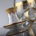 We offer wholesale exclusive dishes of Bohemian glass. 