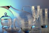 We offer wholesale exclusive dishes of Bohemian glass. 