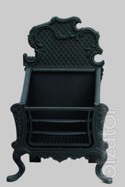 Cast fire basket 