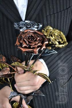 Forged roses wholesale and retail!Free delivery to Ukraine!Click! 