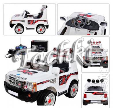 The electric car "Jeep Land Rover" with R/C JJ 012 (W-VOS - 0049) 