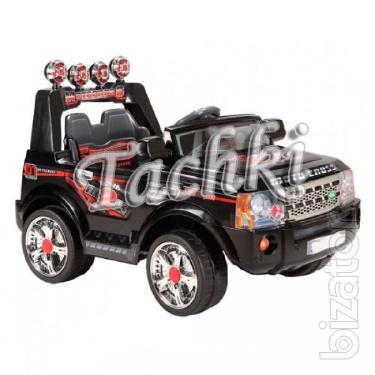 The electric car "Jeep Land Rover" with R/C JJ 012 (W-VOS - 0049) 