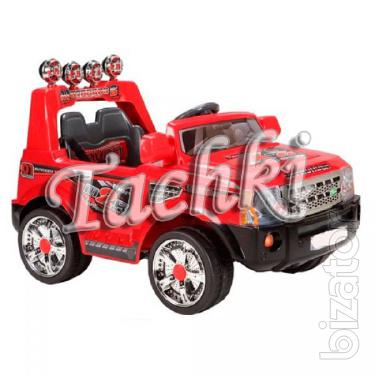 The electric car "Jeep Land Rover" with R/C JJ 012 (W-VOS - 0049) 
