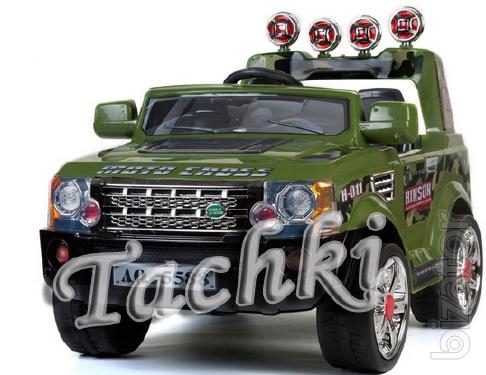 The electric car "Jeep Land Rover" with R/C JJ 012 (W-VOS - 0049) 