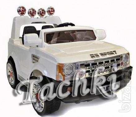 The electric car "Jeep Land Rover" with R/C JJ 012 (W-VOS - 0049) 