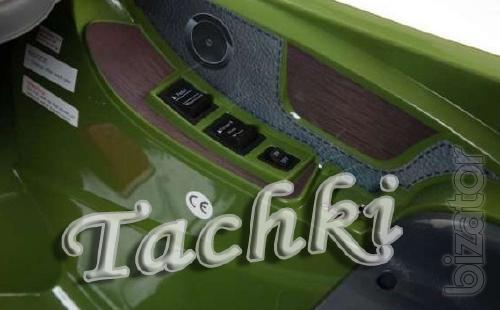 The electric car "Jeep Land Rover" with R/C JJ 012 (W-VOS - 0049) 