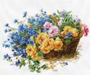 The goods for needlework, beading, embroidery floss, kits and patterns for embroidery, products for beading, canvas, Hoop 