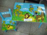 Children's tables and chairs are the most bright and beautiful !!! 