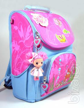 The orthopedic backpack school Vombato (Fish) 
