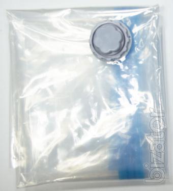 A package for storing clothes, linen vacuum 60x80 