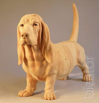 Wooden sculpture from wood to order. 