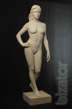Wooden sculpture from wood to order. 
