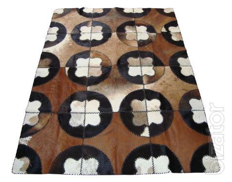 Sell carpets from cow hides 