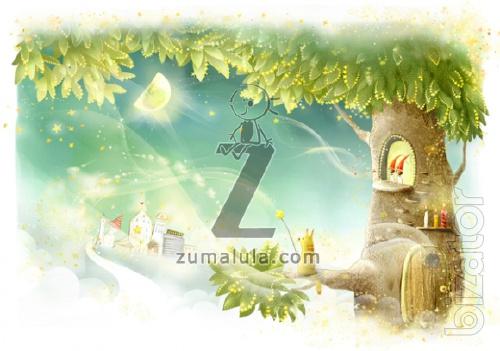 Children's wall murals TM Zumalula to order 