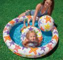 Inflatable set: pool+circle+ball Intex 59460