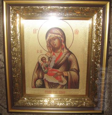 Icons on fabric 