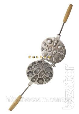 Form for baking nuts - Oreshnitsa - Platter (large) 
