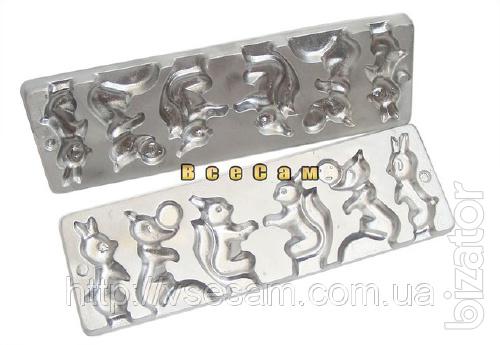 Form for hard candies and chocolates "Kolobok" 