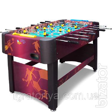 Playing table football MVM Match 