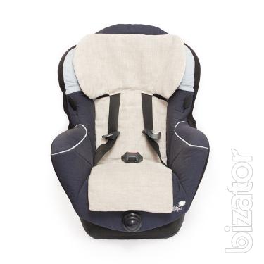 Linen liners in baby car seats 